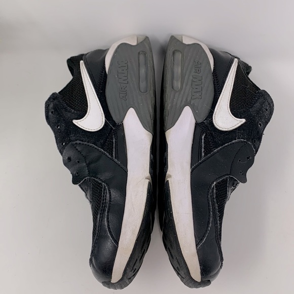 Nike Air Max Excee Low Youth Sz 5 Boys Black White Running Sneakers - Picture 4 of 12